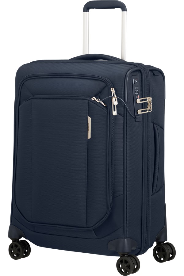 Samsonite RESPARK Spinner 55cm Půlnoční modrá rozšiřitelný