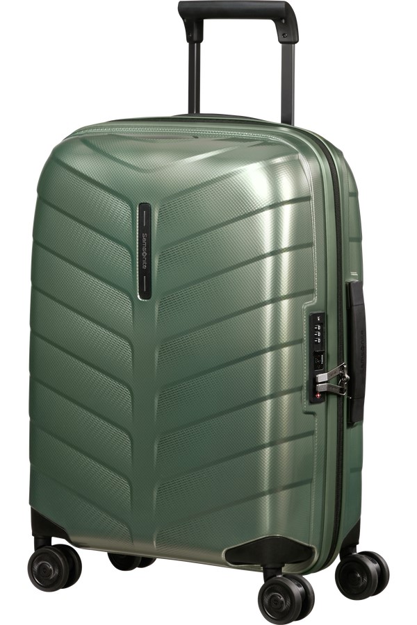 Samsonite ATTRIX Spinner 55cm Zelený Basil Green rozšiřitelný