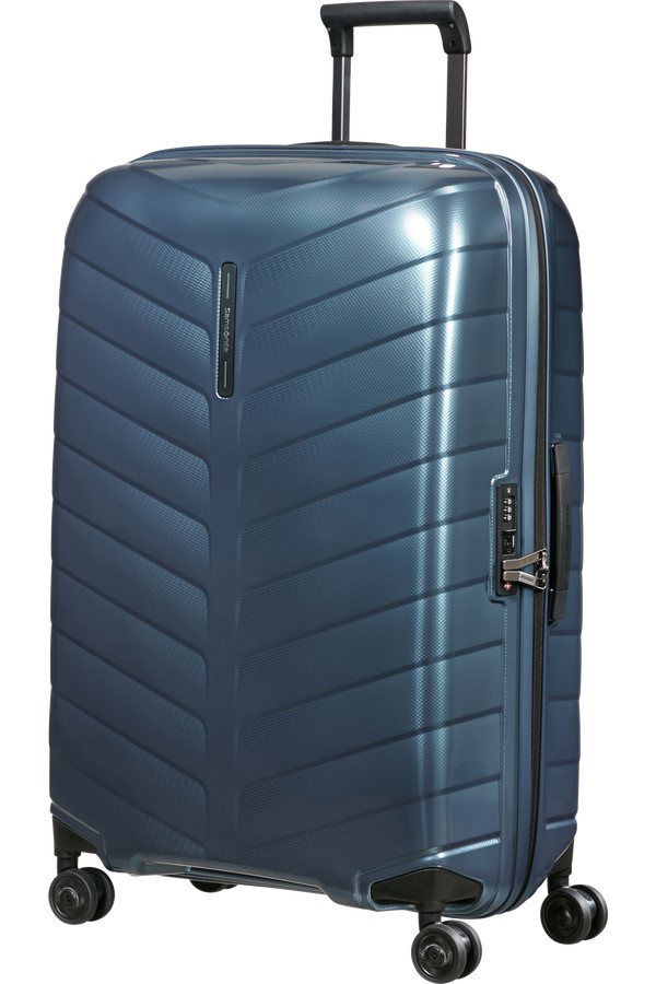 Samsonite ATTRIX Spinner 75cm Modrý Steel Blue