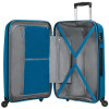 14842 2 american tourister skorepinovy kufr bon air m modra 57 5l