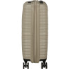 19879 4 american tourister flytwist 55cm spinner bezovy sandstone rozsiritelny