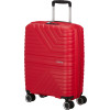 19888 4 american tourister flytwist 55cm spinner cerveny true red rozsiritelny