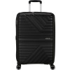 19894 6 american tourister flytwist 67cm spinner cerny shadow black rozsiritelny