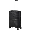 19894 10 american tourister flytwist 67cm spinner cerny shadow black rozsiritelny
