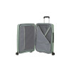19891 2 american tourister flytwist 67cm spinner zeleny botanic green rozsiritelny