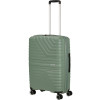 19891 8 american tourister flytwist 67cm spinner zeleny botanic green rozsiritelny