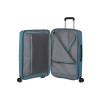 19897 2 american tourister flytwist 67cm spinner modry storm blue rozsiritelny