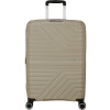 19900 7 american tourister flytwist 67cm spinner bezova sandstone rozsiritelny