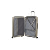 19915 3 american tourister flytwist 78cm spinner bezovy sandstone rozsiritelny