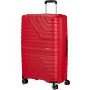 19918 american tourister flytwist 78cm spinner cerveny true red rozsiritelny