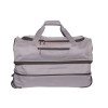 Travelite Basics Cestovní taška na kolečkách S 55cm Šedá Rozšiřitelná