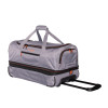 Travelite Basics Cestovní taška na kolečkách S 55cm Šedá Rozšiřitelná