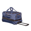 Travelite Basics Cestovní taška na kolečkách S 55cm Modrá Navy Rozšiřitelná