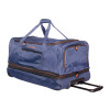 Travelite Basics Cestovní taška na kolečkách M 70 cm Modrá Navy Rozšiřitelná