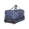 Travelite Basics Cestovní taška na kolečkách M 70 cm Modrá Navy Rozšiřitelná