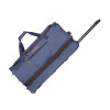 Travelite Basics Cestovní taška na kolečkách M 70 cm Modrá Navy Rozšiřitelná