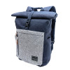 Travelite Batoh Basics Roll-up Modrá/Šedá