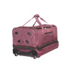Travelite Basics Cestovní taška na kolečkách M 70 cm Červená Bordeaux Rozšiřitelná