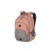 5044 travelite basics backpack melange rose grey