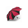 Pierre Cardin deštník skládací automatický Černý/červený 27.5cm/98cm