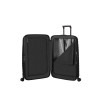 1024 1 samsonite skorepinovy kufr proxis m cerna 75 l