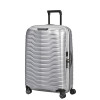 1021 samsonite skorepinovy kufr proxis m stribrna 75 l