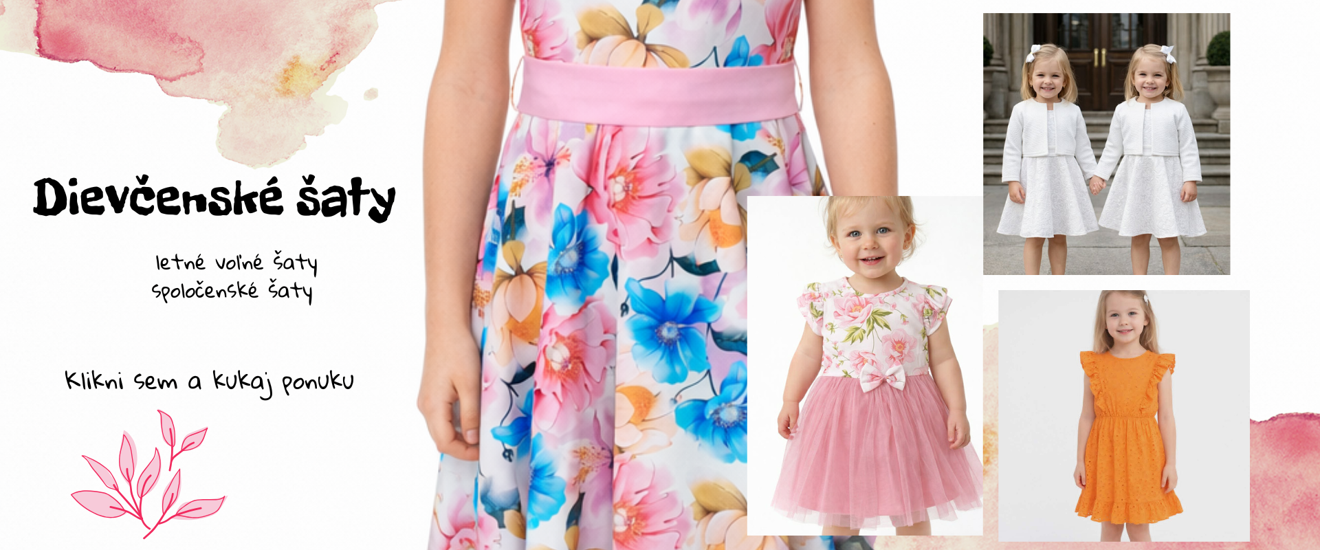 Dievčenské šaty