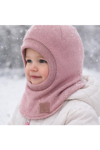 dievcenska kukla ruzova zateplena