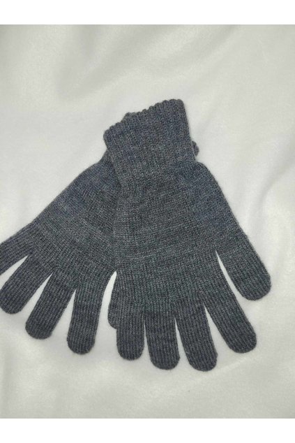 damske rukavice tmavo sive