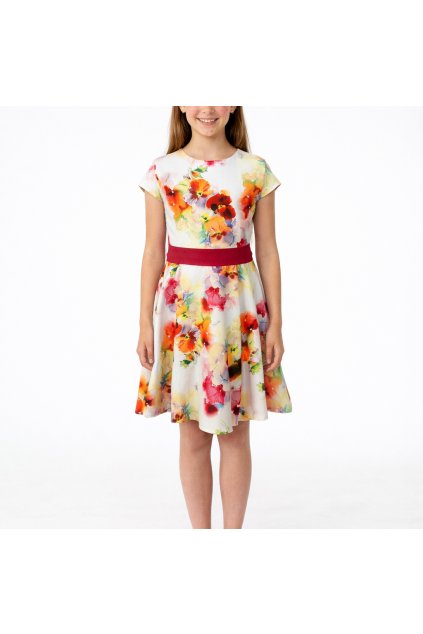 dievcenske saty kvetovane 4