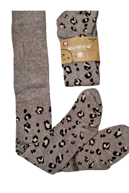 dievcenske pancuchy leopard hnede 2