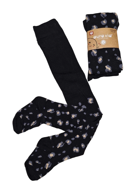 dievcenske pancuchy leopard cierne