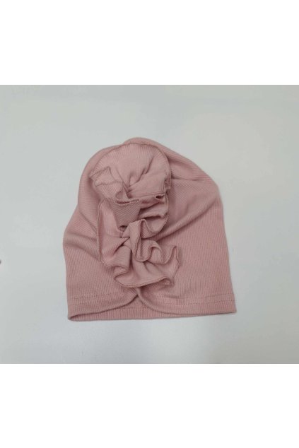 turban pudrovo ruzova