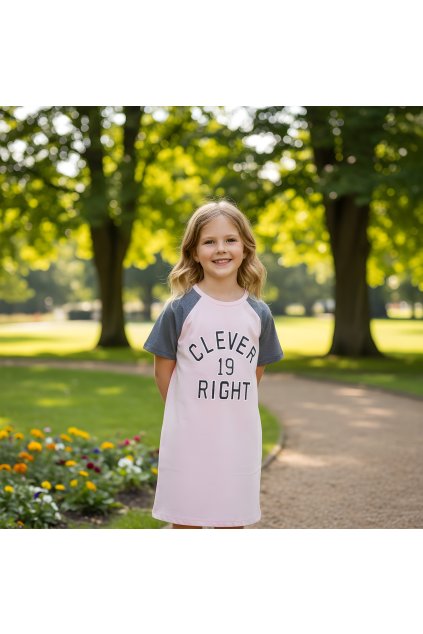 dievcenske sporotve saty ruzove