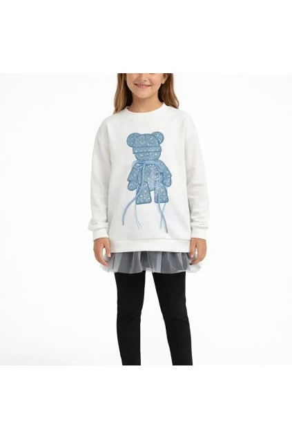 dievcenska mikina s mackom 1