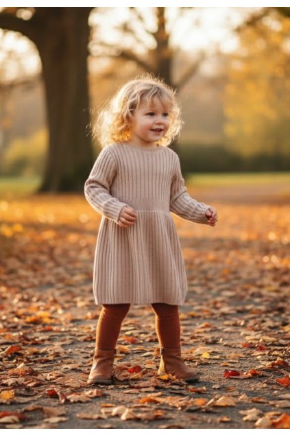 dievcenske pletene saty