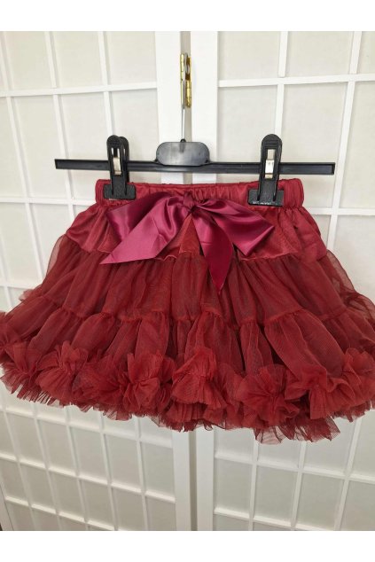tutu sukna bordova 2