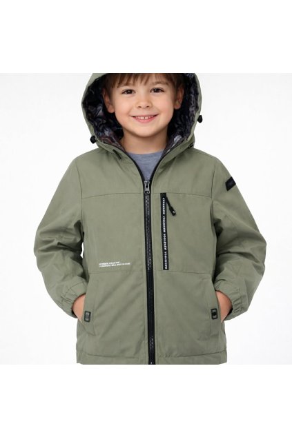 chlapcenska prechodna bunda khaki 10