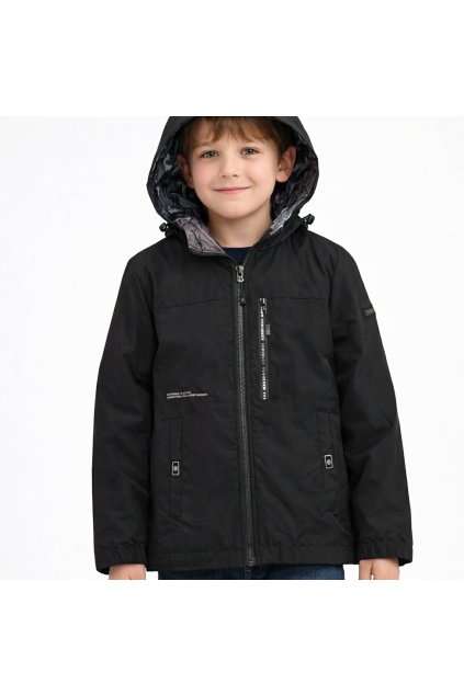 chlapcenska prechodna bunda cierna 10