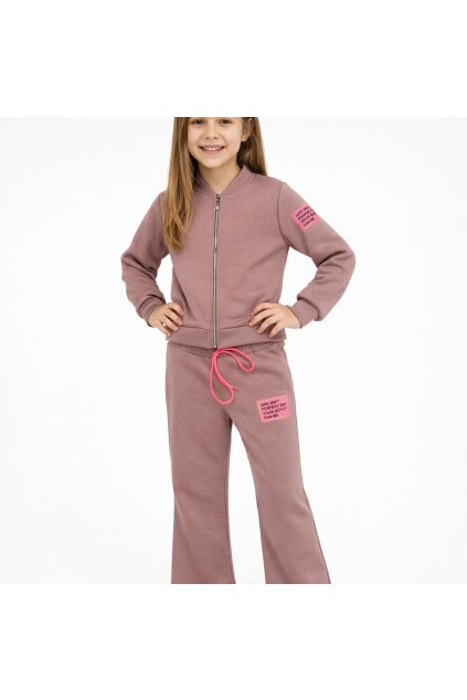 dievcenska teplakova suprava ruzova 6