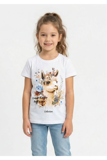 dievcenske tricko lama 1