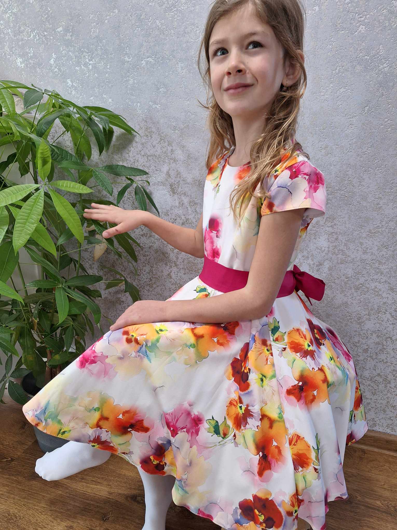 Dievčenské šaty Snake 8 Veľkosť: 128