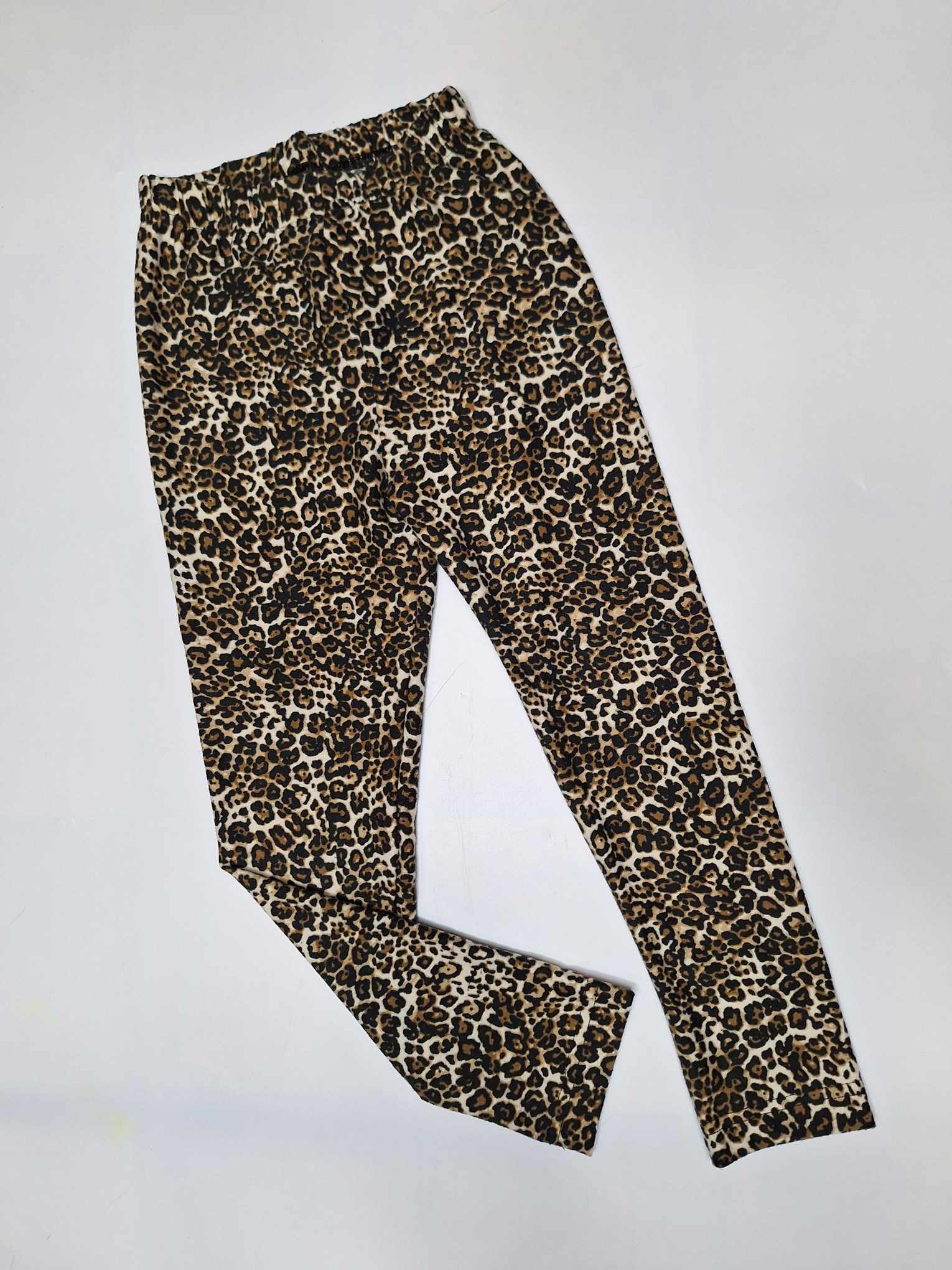 Dievčenské legíny leopard Veľkosť: 128