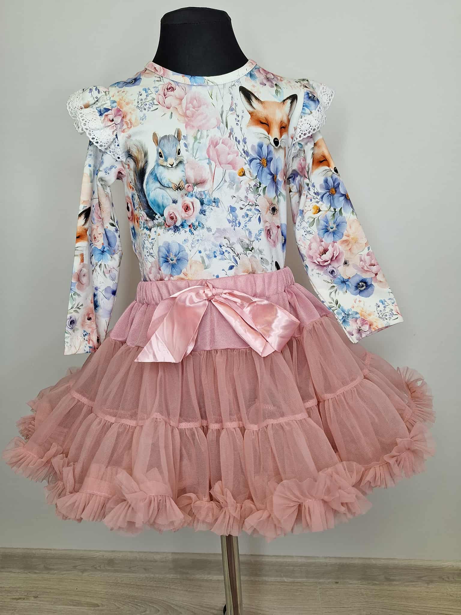 Tutu sukňa staroružová Veľkosť: 122/128