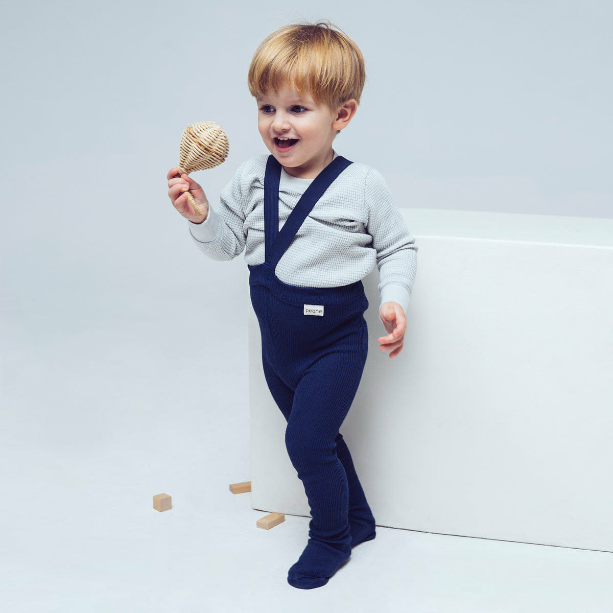 Detské pančuchy na traky tmavo modré Veľkosť: 2-4 r (98-104)