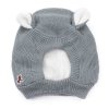 Detská čiapka /kukla svetlo sivá