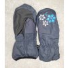 Detské rukavice palčiaky do snehu tmavo modrá