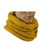 Pánsky šál tunelový horčicový