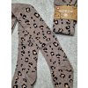 dievcenske pancuchy leopard hnede 1