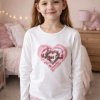 dievcenske tricko biele so srdcom
